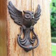 thumbnail image 3 of Poignée de Porte Mystique Hibou, Antique, 3 of 5
