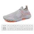 thumbnail image 2 of Zapatos Unisex Agua Descalzos Playa Antideslizantes para Deportes Acuáticos (40) Gris, 2 of 8