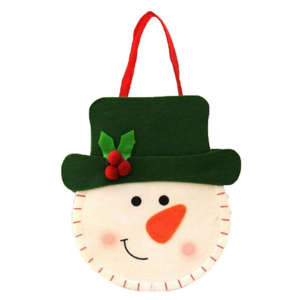 2pcs Sac À Main Cartoon En Feutre Bonbon Chocolat Cookie Sac Pour Enfants  Sac Fourre-tout Père Noël Fournitures Du Nouvel An Cadeau De Noël - Jouets  Et Jeux - Temu