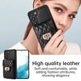 thumbnail image 2 of Allytech Galaxy S23+ Plus Case Wallet, Retro PU Leather Strap Wristlet Cover Case with Snap Closure Card Holder and Kickstand for Men Women Wallet Case for Samsung Galaxy S23 Plus 5G - Black, 2 of 9