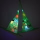 thumbnail image 5 of 4 Uds. Sombrero de bruja con luz Led para Halloween, colgante brillante con estampado de telaraña, 5 of 5
