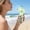 Light Green, variant on Leeye Portable Air Conditioner Fan, USB Rechargeable Mini Cooling Fan with Ice Function and Digital Display, Personal Air Cooler with 7-Color LED Lights for Sports Study Outdoor, Black,