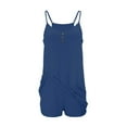 thumbnail image 6 of hotojiny Womens Tennis Dress Workout Mini Dress with Shorts Sleeveless Spaghetti Straps Golf Athletic Romper Dress Trendy Outfit, 6 of 6