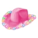 thumbnail image 1 of Fashion Pink Cowgirl Hat with Adjustable Neck String Western Country Style Dress Macarena sombrero de vaquera rosa, 1 of 8