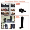 thumbnail image 6 of 20Pcs 2 Colors Plastic Shoe Inner Support Rack Preveting Shoe from Deformation Mixed Color 403x235~280x0.6mm Hole: 20mm 10pcs/color, 6 of 6