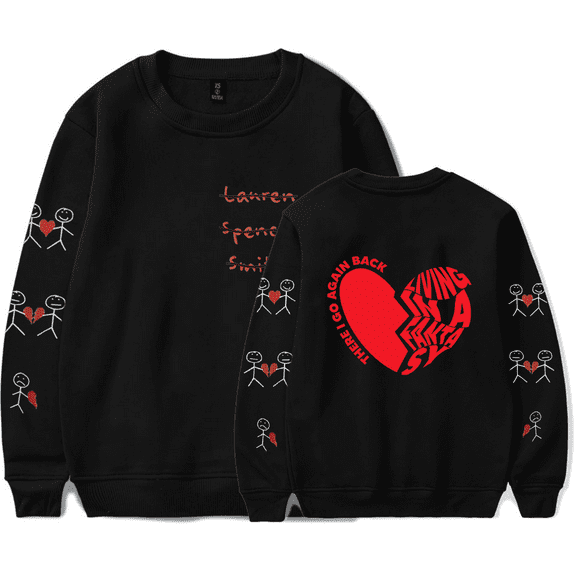 Lauren Spencer Smith Merch Sweatshirt Fashion Long Sleeve For Men Women Pullover Streetwear Outerwear Top