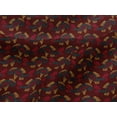 thumbnail image 4 of oneOone Viscose Jersey Fabric Fish Block Print Sewing Fabric BTY 60 Inch Wide, 4 of 5