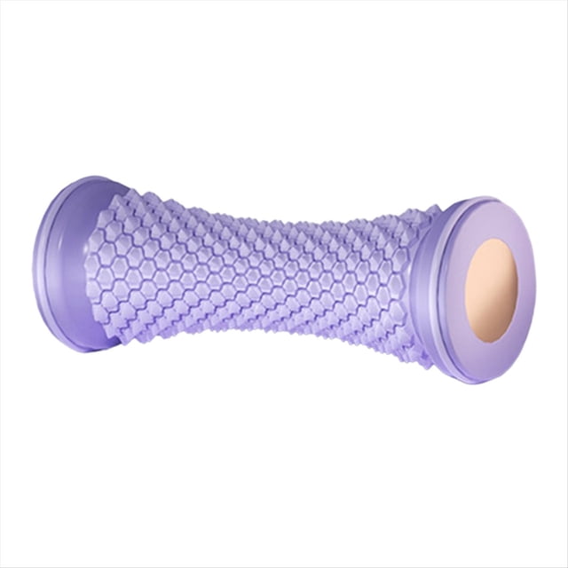 Rueda de Masaje de Pies con Pelota de Fascia para Yoga, Rodillo de Dragado de Tendones del Pie, Rueda de Masaje de Pies Multifuncional, Color