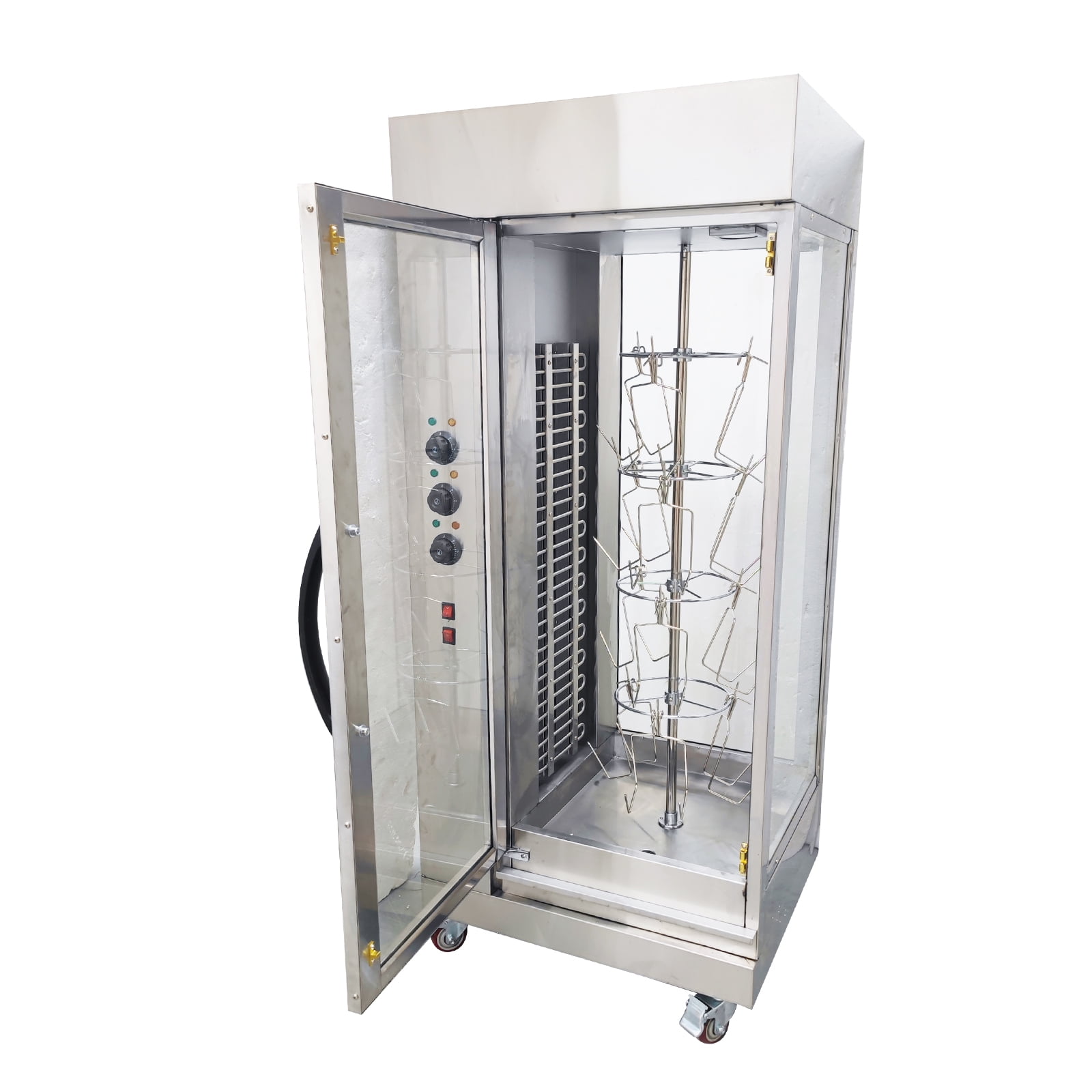 Electric Chicken Rotisserie Machine Rotary Chicken Roasting Oven 220V