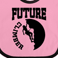 thumbnail image 4 of Inktastic Climbing Future Climber Boys or Girls Baby Bib, 4 of 4