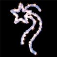 thumbnail image 1 of Vickerman D492046 4 ft. Metallic Designer Star with C7 35 LED Light, Christmas Light Pole Decoration, 1 of 2