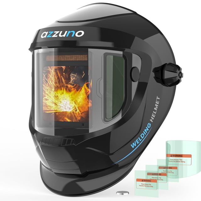 Casco de soldadura AZZUNO con oscurecimiento automático, alimentado por energía solar