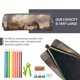 thumbnail image 5 of Disketp Three Horses Oil Painting Estuche de Lápices de Cuero con Cierre, Estuche Compacto para Papelería, Bolígrafos y Accesorios Pequeños, 5 of 7