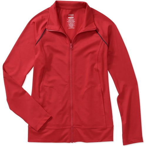Danskin Now women's Raglan Piped Track Jacket