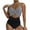 C, variant on Miluxas Swimsuits for Women Women's One Piece Swimsuits Tummy Control Cutout High Waisted Bathing Suit Wrap Tie Back 1 Piece Swimsuit D 10(XL)