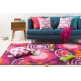 thumbnail image 3 of Surya Surya Pillows Area Rug FF045 Magenta Diamonds Trellis 22" x 22" Square, 3 of 3