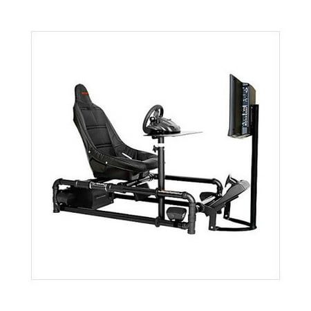 HotSeats Racer GTX Game Chair With 23 39 39 Widescreen HDTV