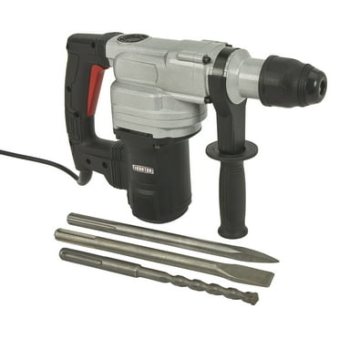 Ironton Heavy-Duty SDS Max Rotary Hammer Drill, 1-1/2in. Chuck, 3780 BPM, 110V, 10 Amps