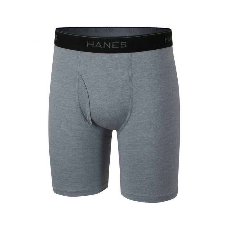Hanes Ultimate® Boys' Lightweight Long Leg Boxer Brief 5-Pack