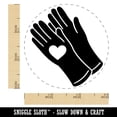 thumbnail image 2 of Caring Rubber Gloves Sanitizing Heart Rubber Stamp for Scrapbooking Crafting Stamping - Small 3/4 Inch, 2 of 7
