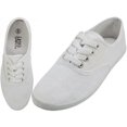 thumbnail image 3 of DDI 1934253 Women's White Color Canvas Shoes (Size 6-11) Case of 24, 3 of 4