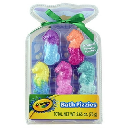 Product photo of crayola seahorse bath fizzies in New/Like New condition
