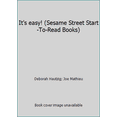 thumbnail image 1 of Pre-Owned It's easy! (Sesame Street Start-To-Read Books) (Hardcover) 0394813766 9780394813769, 1 of 1