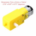 thumbnail image 3 of Jkkant DC 3-6V Electric Motor, Gear Reduction Motor for DIY Toys, Science Projects, Robot Cars, and STEM Kits, Low RPM High Torque, 3 of 4