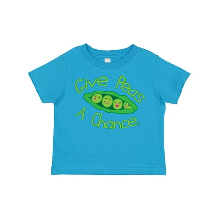 

Inktastic Give Peas a Chance. Gift Toddler Boy or Toddler Girl T-Shirt