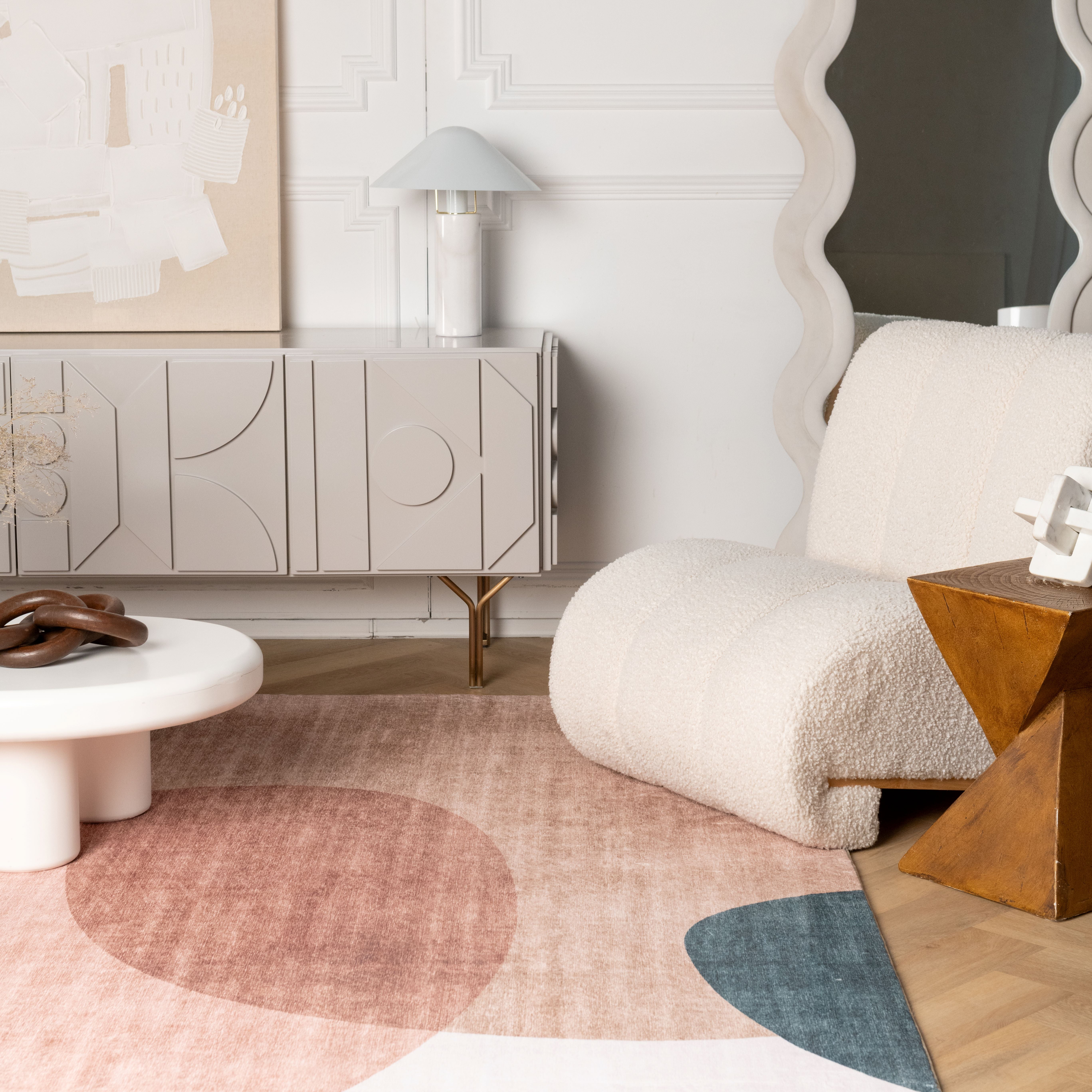 Rug Branch Minimalist Abstract Indoor Area Rug