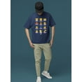 thumbnail image 2 of Zodiac Emoji Icons - Astrology Horoscope Graphic Men's T-shirt, 2 of 4