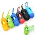 thumbnail image 1 of LLC Dog Poop Bags - Random Color 10-Pack, 9.5x4cm, Pet Waste Bags with Dispenser, 1 of 4