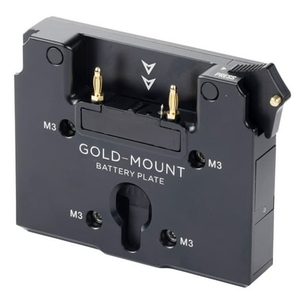 Tilta Battery Plate for Advanced Power Distribution Module, Gold Mount, Black