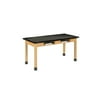 Diversified Woodcrafts Rectangular Activity Table 60" x 42" Red (C7602K30N)