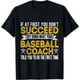 thumbnail image 1 of Camiseta retro divertida para entrenador de béisbol, 1 of 2
