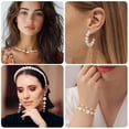 thumbnail image 5 of Kit para Hacer Pulseras de Cuentas de 1860 Piezas, 5 Tamaños de Cuentas Redondas de Perlas Blancas, Cuentas Surtidas para Hacer Joyas y Manualidades., 5 of 5