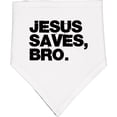 thumbnail image 2 of Inktastic Jesus Saves, Bro. Baby Bandana Bib, 2 of 4