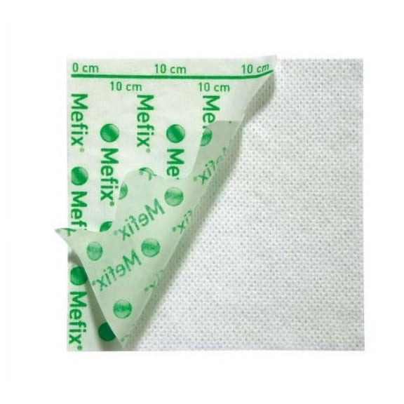 Mefix Dressing Retention Tape Skin Friendly NonWoven 4 Inch X 11 Yard White NonSterile, 311099 - EACH