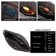 thumbnail image 4 of Bandoleras BOSTANTEN Trendy de piel vegana hobo azul marino, 4 of 8