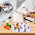 thumbnail image 3 of Yayeee Dish Drying Mat for Kitchen Counter 16" x 18" Microfiber Super Absorbent Coffee Decorative Pad, Lavender Pattern, 3 of 9