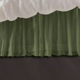 thumbnail image 3 of 400TC Sateen Solid Cotton Fringe Ruffle Bed Skirt, 3 of 4