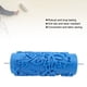 thumbnail image 4 of Rodillo De Arte Decorativo Rodillo De Pintura Con Patrón De Goma Azul Lavable Para Techos De Pared, Fácil Aplicación Con Pistola Rociadora, Crea Patrones únicos En Tela De, 4 of 7