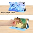 thumbnail image 5 of Dteck Flip Case for Samsung Galaxy Tab A7 Lite 8.7-inch 2021 Tablet models SM-T220 / T225, Cute Pattern PU Leather Folio Case Multi-angle Stand Cover with Card Slots,32 Blue Butterfly, 5 of 6