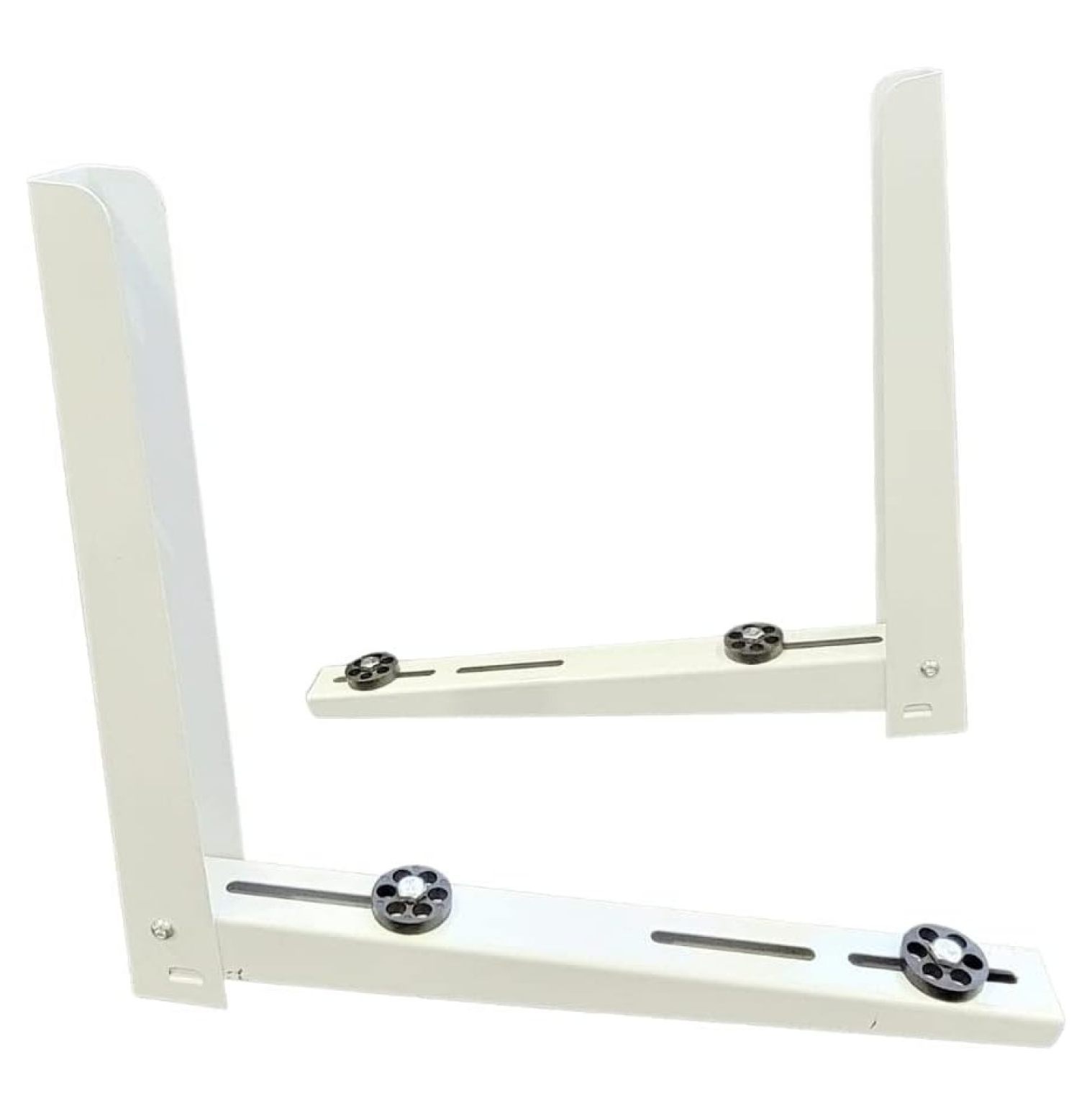 Heavy Duty Outdoor Bracket-Steel Plate, ,Air Conditioner Support Brackets, Bracket Stand for Mounting Mini Split Fits 7000-12000 Btu Units,Two-Way mounting Design,Support up to 260lbs.