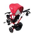 thumbnail image 3 of Triciclo Evolutivo Angelin Baby  IS3041Z con asiento giratorio y baston Rojo -, 3 of 7