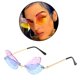 thumbnail image 1 of de sol sin montura de para mujer, de sin marco , de protección 400 Morado + Azul Soledad Gafas de sol Dragonfly sin montura, 1 of 7
