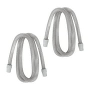 Universal CPAP Hoses, 2pcs Universal CPAP Hose High Flexibility 70.9in Length Smoother Bore Breathing Machine Tubing For Home Hospitals Various Masks Ultralight