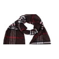 thumbnail image 2 of Sierra Socks Men's and Women's Unisex Plaid Scarf, Oversized Scarves, Softer features, Size 72"X12" (Brown), 2 of 4