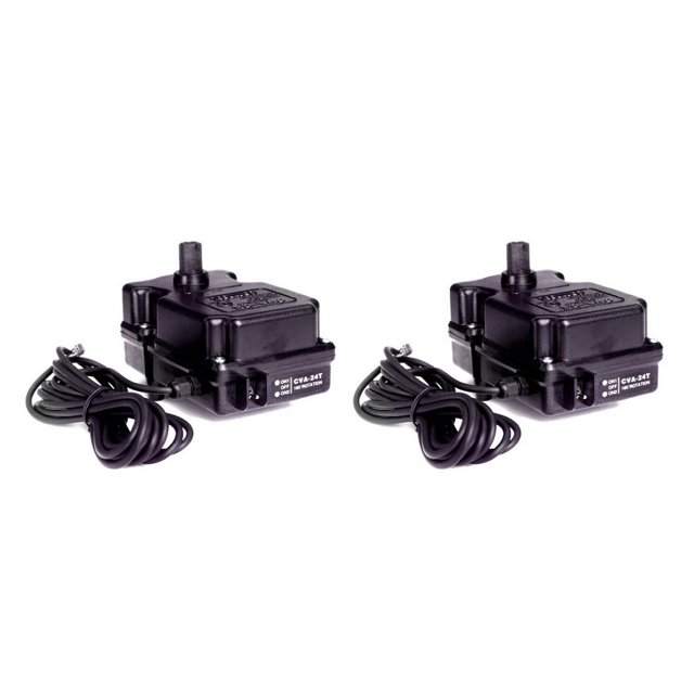 2) Pentair 263045 Compool 180 Degrés CVA-24T 3-Port Piscine Spa 24V Soupapes Actionneurs
