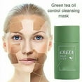 Green Tea Mask Clay Stick For Face Poreless Deep Cleanse Mask Stick